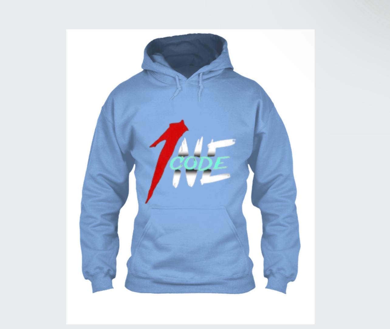 Unisex Graphic Print Pullover Hoodie